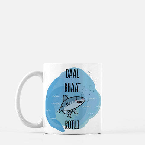 Daal Bhaat Shark Rotli - Mug