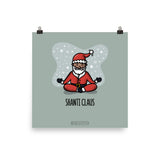 Shanti Claus (Christmas) - Art Print