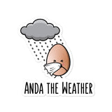 Anda the Weather - Sticker