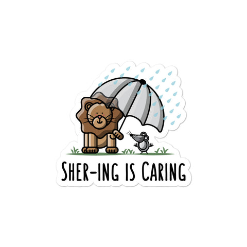 Shering is Caring - Sticker