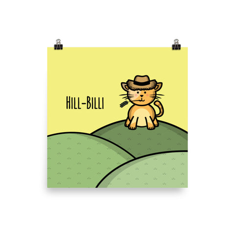 Hill-Billi - Art Print