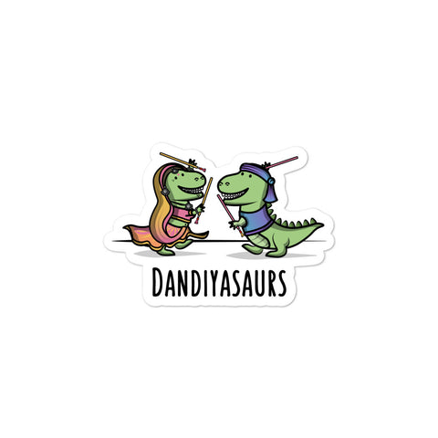 Dandiyasaurs - Garba Stickers