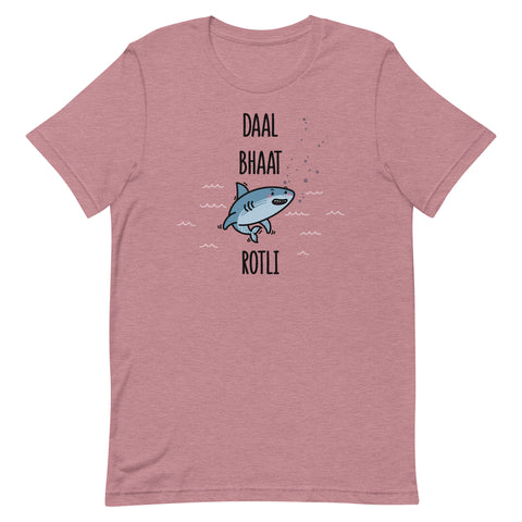 Daal Bhaat Shark Rotli - Adult T-Shirt